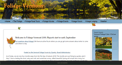 Desktop Screenshot of foliage-vermont.com